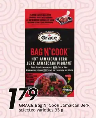 Sobeys GRACE Bag N' Cook Jamaican Jerk offer