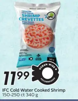 Sobeys IFC Cold Water Cooked Shrimp offer