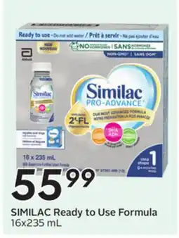 Sobeys SIMILAC Ready to Use Formula offer