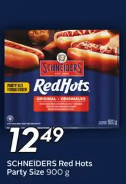 Sobeys SCHNEIDERS Red Hots Party Size offer