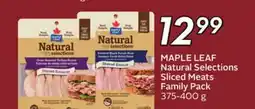 Sobeys MAPLE LEAF Natural Selections Sliced Meats offer