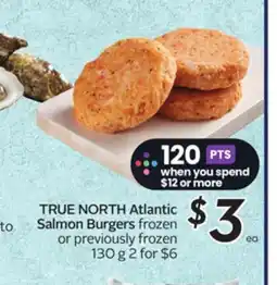 Sobeys TRUE NORTH Atlantic Salmon Burgers offer
