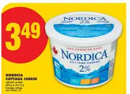 No Frills NORDICA COTTAGE CHEESE, 500 g OR 4x113 g offer