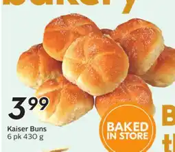 Sobeys Kaiser Buns offer