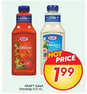 Sobeys KRAFT Salad Dressing offer