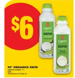 No Frills PC ORGANICS KEFIR, 1 L offer
