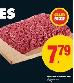 No Frills EXTRA LEAN GROUND BEEF offer