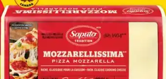 No Frills SAPUTO MOZZARELLISSIMA, 500G offer
