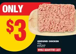 No Frills GROUND CHICKEN, 454 g offer