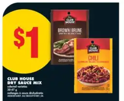 No Frills CLUB HOUSE DRY SAUCE MIX, 20-47 g offer