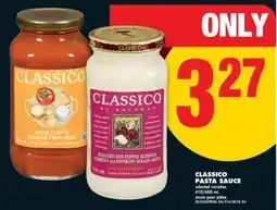 No Frills CLASSICO PASTA SAUCE, 410/600 mL offer