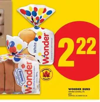 No Frills WONDER BUNS, 8's offer