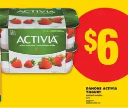 No Frills DANONE ACTIVIA YOGURT, 12' s offer
