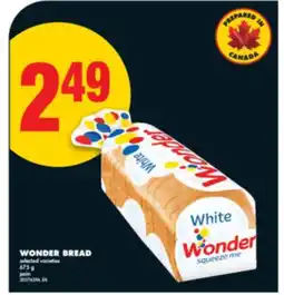 No Frills WONDER BREAD, 675 g offer