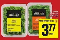 Food Basics FRESH ATTITUDE SALAD KITS offer
