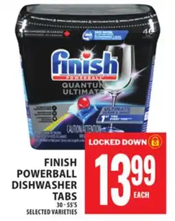 Food Basics FINISH POWERBALL DISHWASHER TABS offer