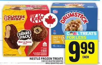 Food Basics NESTLÉ FROZEN TREATS offer