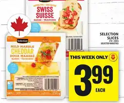 Food Basics SELECTION SLICES offer