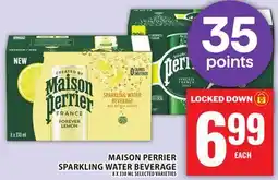 Food Basics MAISON PERRIER SPARKLING WATER BEVERAGE offer