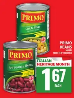 Food Basics PRIMO BEANS offer