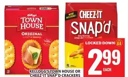 Food Basics KELLOGG'S TOWN HOUSE OR CHEEZ-IT SNAP'D CRACKERS offer