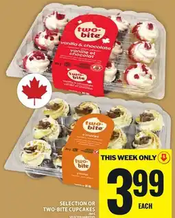 Food Basics SELECTION OR TWO-BITE CUPCAKES offer