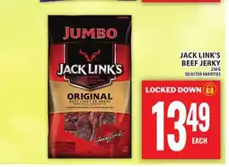 Food Basics JACK LINK'S BEEF JERKY offer