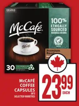 Food Basics McCAFÉ COFFEE CAPSULES offer