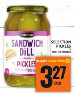 Food Basics SELECTION PICKLES offer