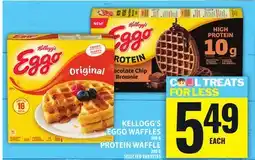 Food Basics KELLOGG'S EGGO WAFFLES OR PROTEIN WAFFLE offer