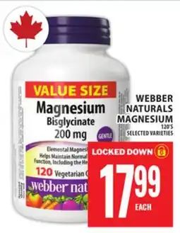 Food Basics WEBBER NATURALS MAGNESIUM offer