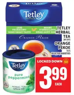 Food Basics TETLEY HERBAL TEA, ORANGE PEKOE offer