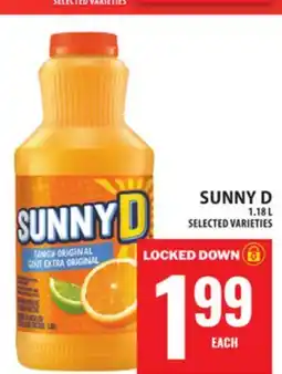 Food Basics SUNNY D offer