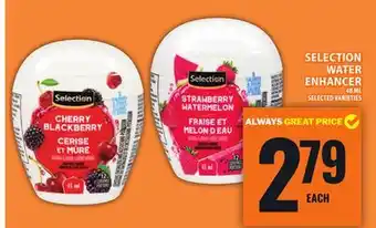 Food Basics SELECTION WATER ENHANCER offer