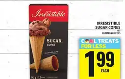 Food Basics IRRESISTIBLE SUGAR CONES offer