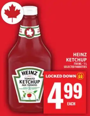 Food Basics HEINZ KETCHUP offer