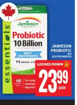 Food Basics JAMIESON PROBIOTIC offer