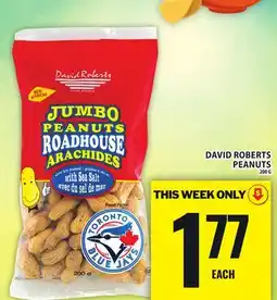 Food Basics DAVID ROBERTS PEANUTS offer