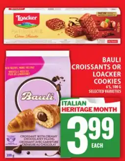 Food Basics BAULI CROISSANTS OR LOACKER COOKIES offer