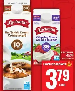 Food Basics LACTANTIA CREAM offer