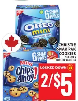 Food Basics CHRISTIE SNAK PAK COOKIES offer