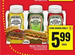 Food Basics HEINZ TRIO PACK offer