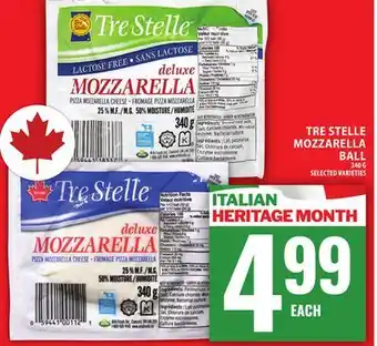 Food Basics TRE STELLE MOZZARELLA BALL offer