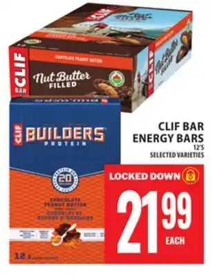 Food Basics CLIF BAR ENERGY BARS offer