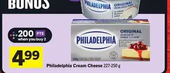 Foodland Philadelphia Cream Cheese offer
