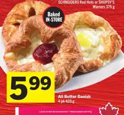 Foodland All Butter Danish offer