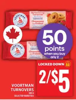 Food Basics VOORTMAN TURNOVERS offer
