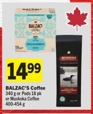 Foodland BALZAC'S Coffee offer