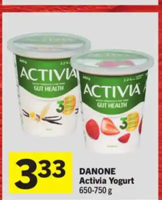Foodland DANONE Activia Yogurt offer