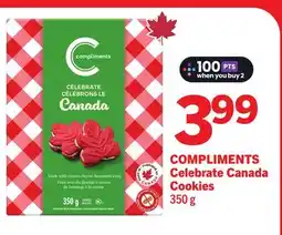Foodland COMPLIMENTS Celebrate Canada Cookies offer